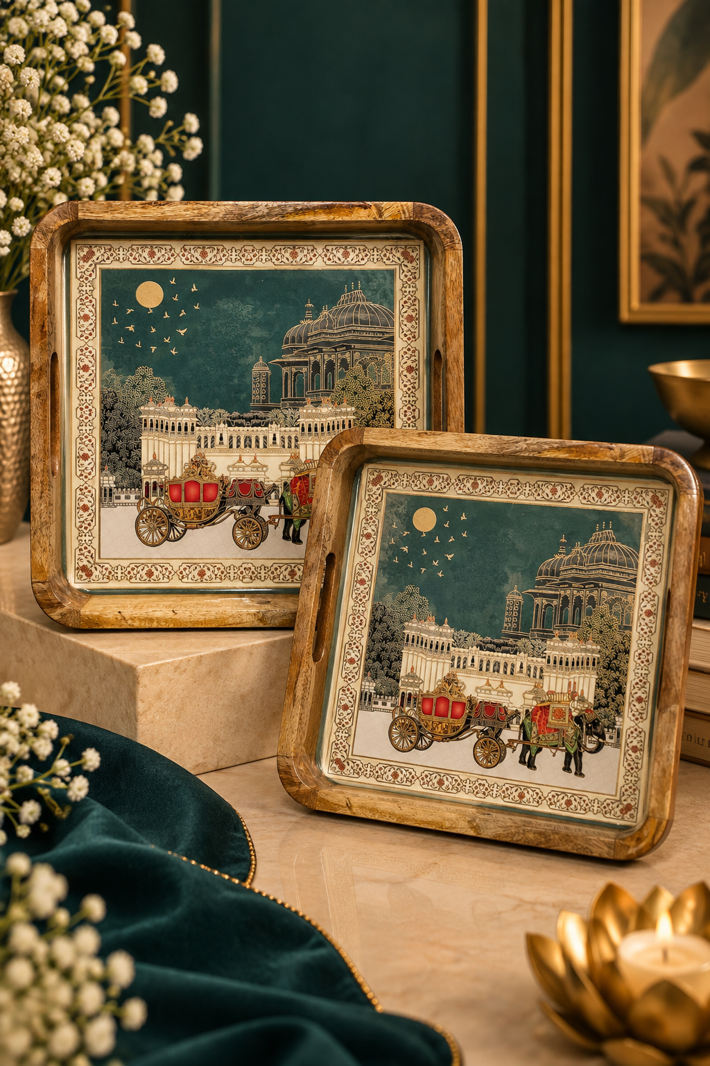 Royal Heritage Duo Tray Set