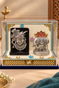 Govinda Silver Plated Kamadhenu Set