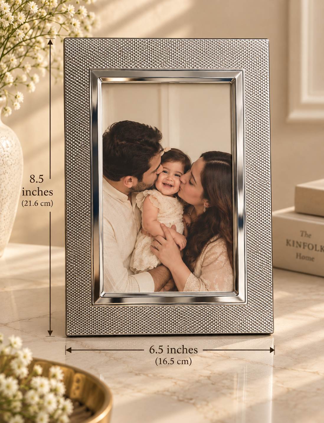 Forever Moment Silver Plated Photo Frame