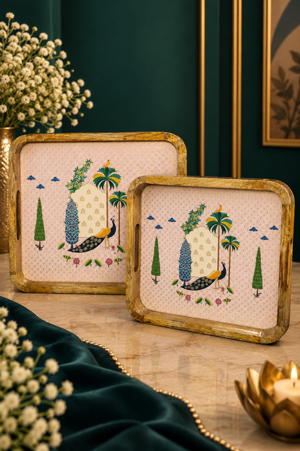 Royal Heritage Duo Tray Set