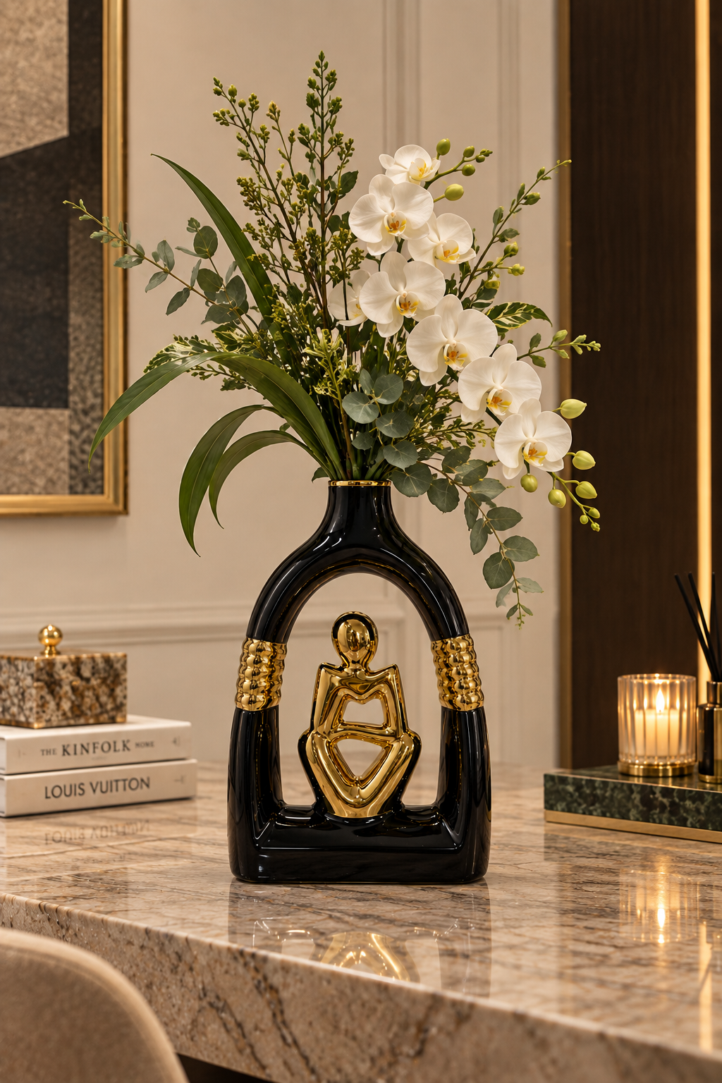 The Philosopher- Artistic Decorative Vase