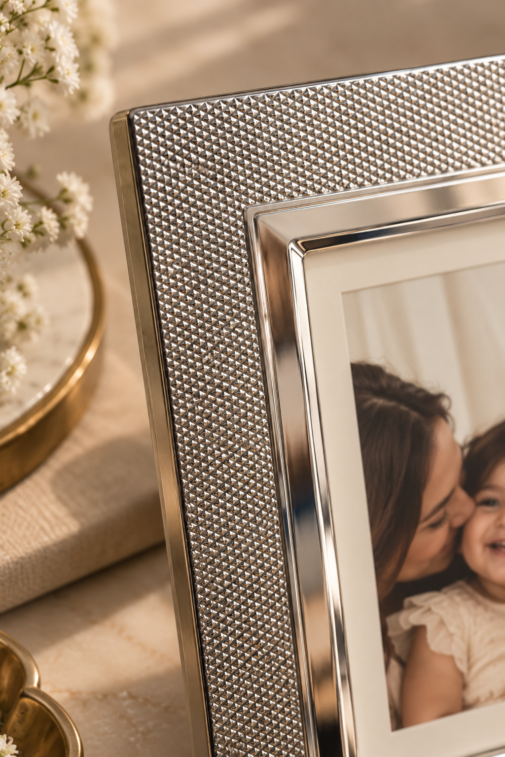 Forever Moment Silver Plated Photo Frame