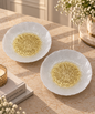 Mandala Radiance Snack Plates