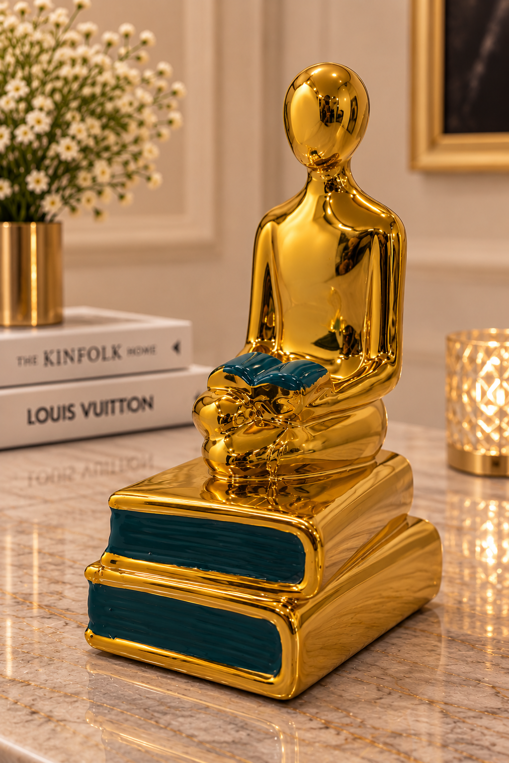 Aura Of Peace Sculpture Showpiece