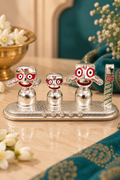 Shree Jagannath Silver Plated Idol