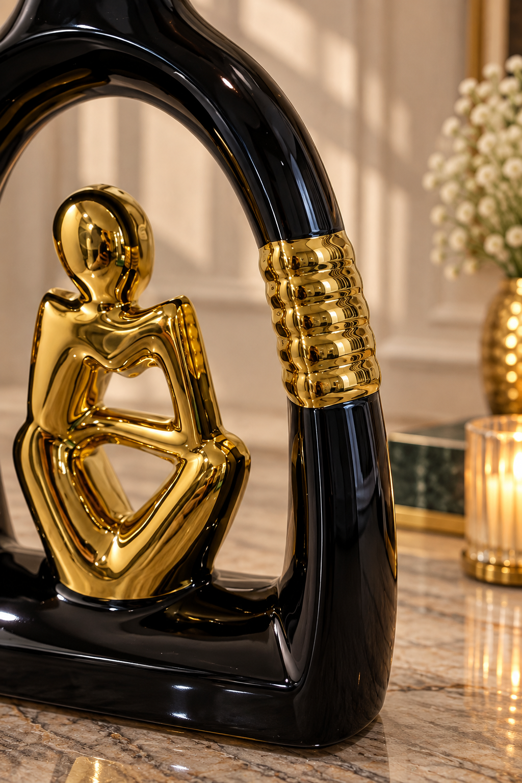 The Philosopher- Artistic Decorative Vase