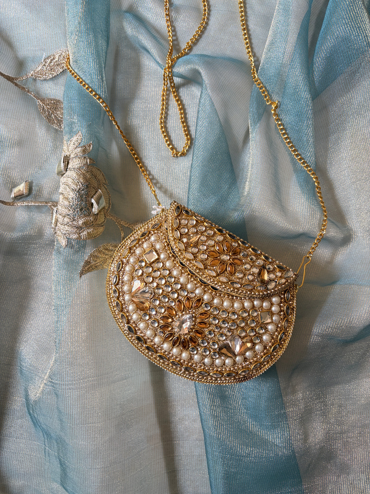 Meher Pearl Mini Bag