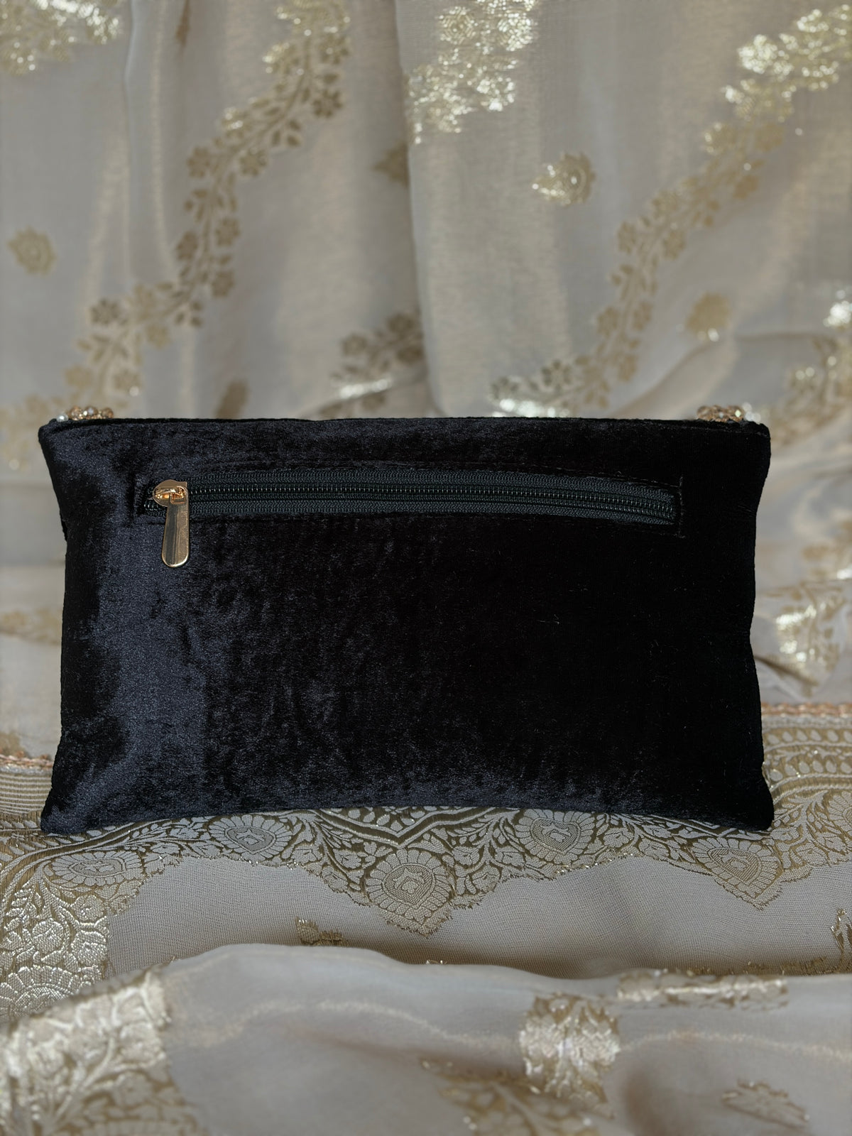 Velvet Sitara Clutch