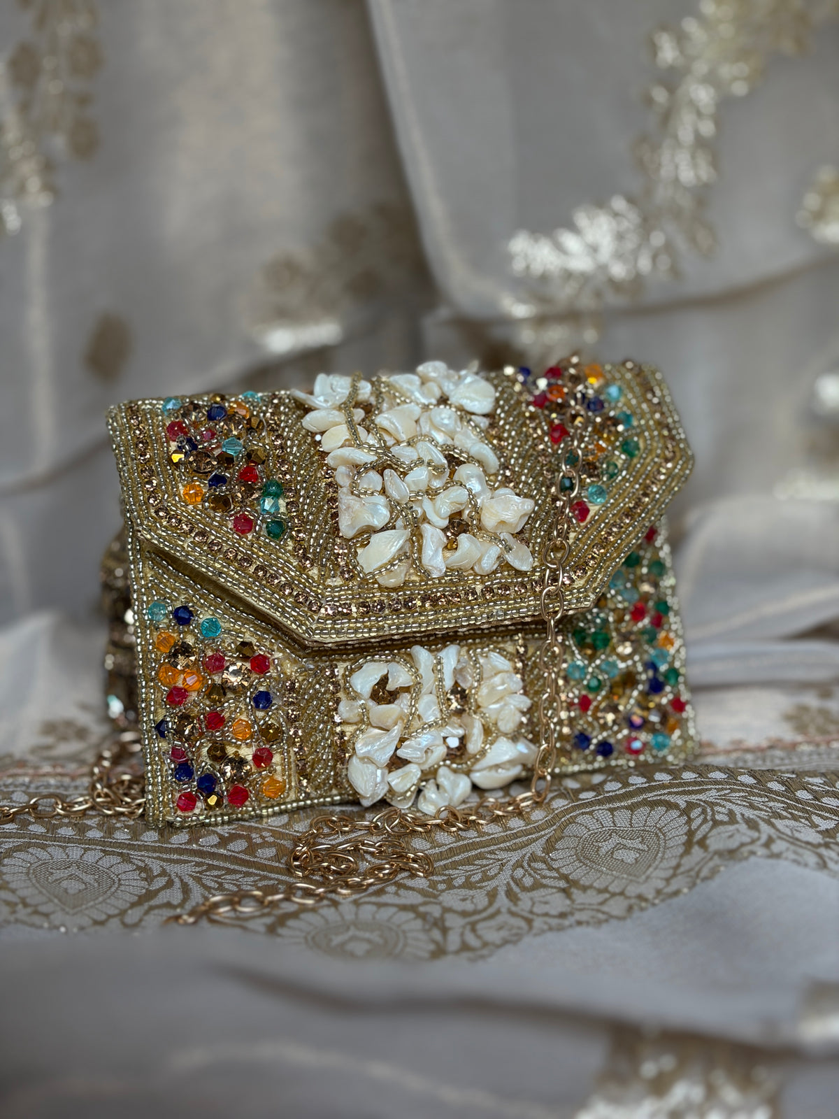 Meenakari Multicolour Mini Bag