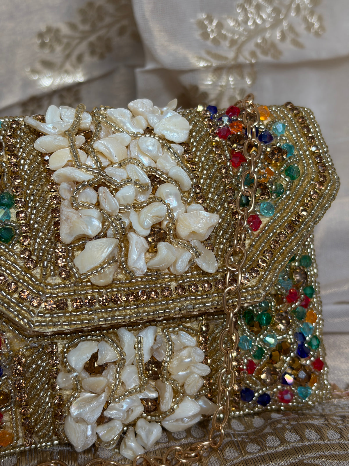 Meenakari Multicolour Mini Bag