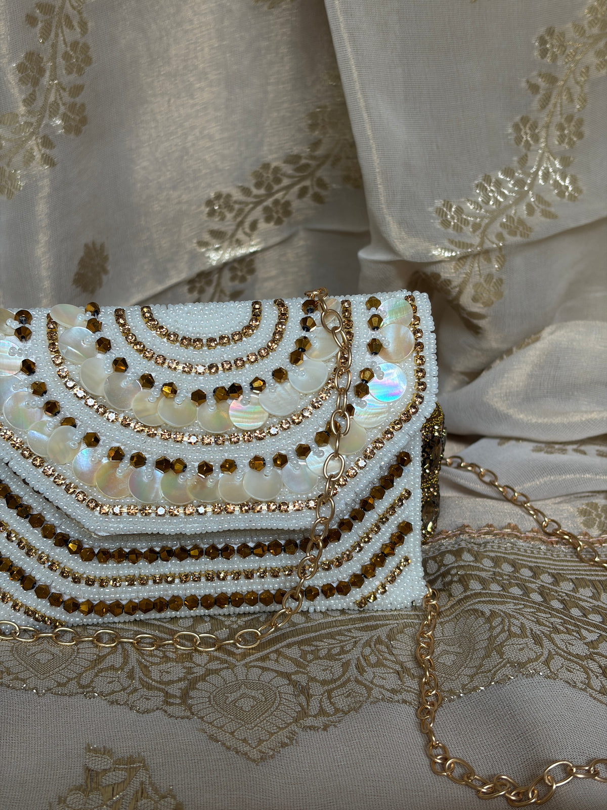 White Pearl Mini Bag