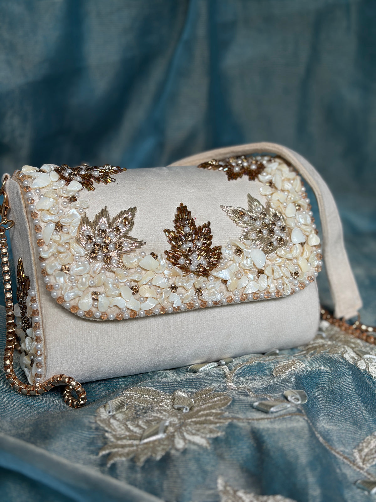 Ivory Gulmohar Bag