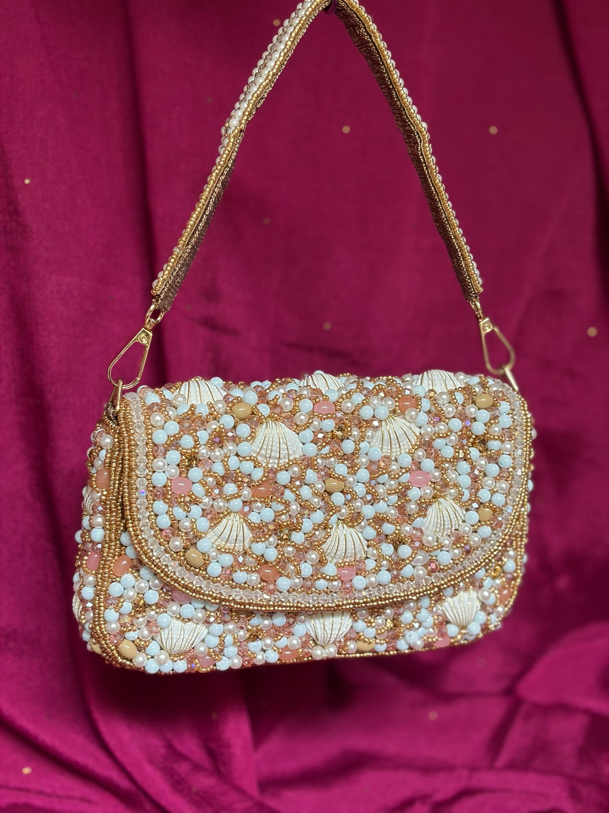Pastel Noor SeaShell Bag